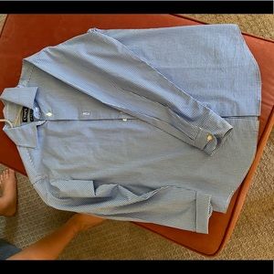 Checkered boys dress shirt